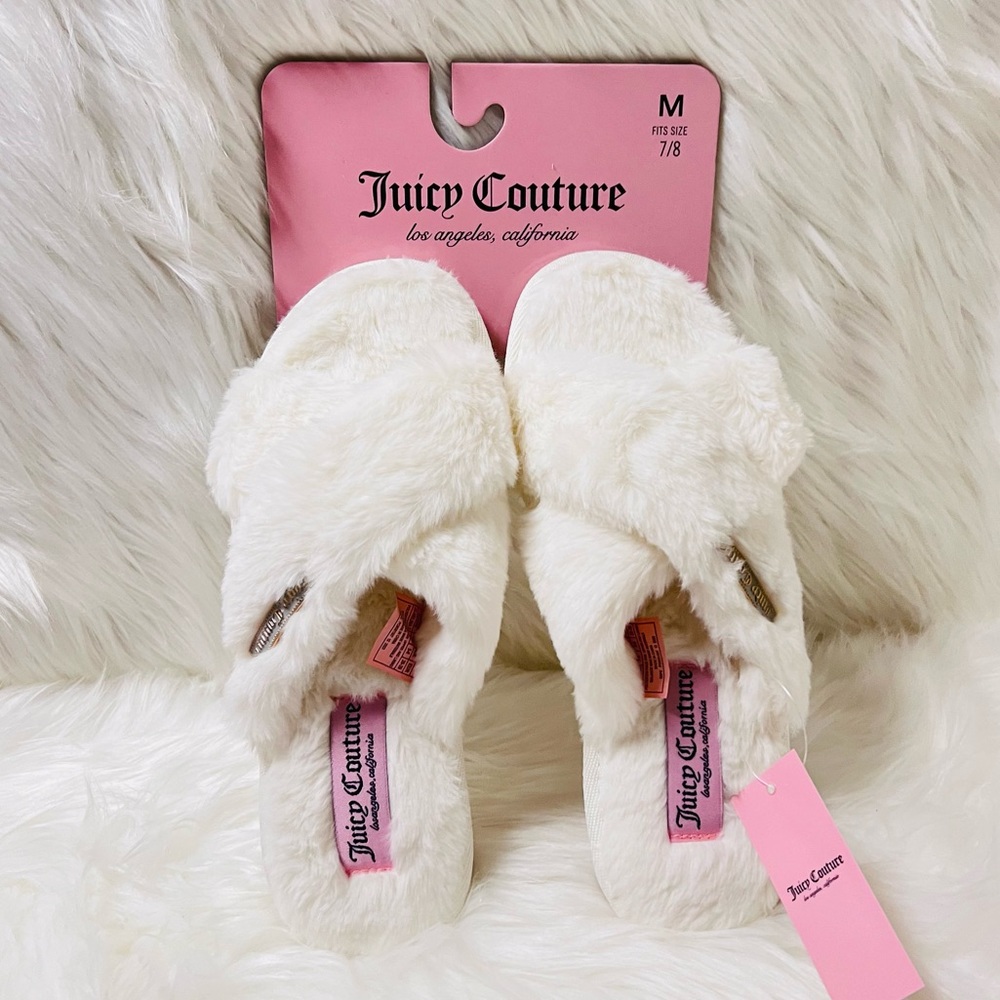 Juicy Couture Slippers - Picture 1 of 4